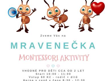 Mraveneček - Montessori aktivity 1