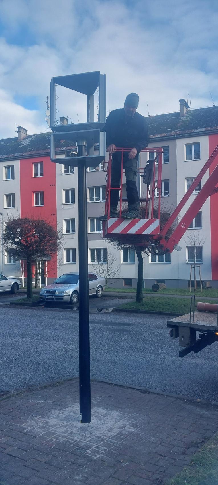 Montáž nových hodin