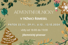 Adventní dílničky v Tržnici řemesel 1