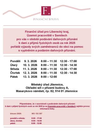 Pomoc s daňovým přiznáním