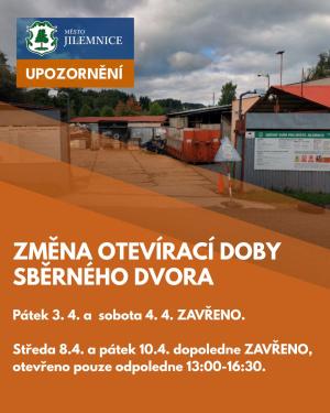 Změna sběrný dvůr
